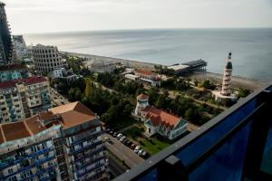 Nespecifikovaný výhled na moře nebo výhled na moře při pohledu z hotelu