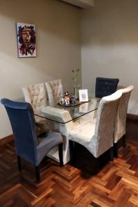 Posezení v ubytování Acogedor Departamento en Barrio Resbalosa, a 5 Min de la Plaza de Cusco