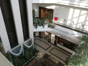 Jardí fora de Riviera Hotel