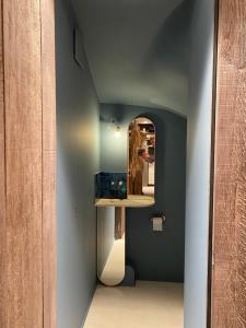 a hallway with a mirror in a room at Maison -Jacuzzi -Patio -330M2 in Montrouge +48 photos