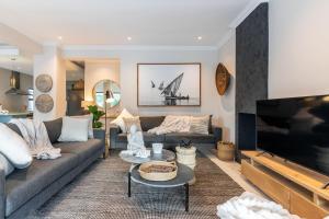 Istumisnurk majutusasutuses Boutique Coastal Retreat