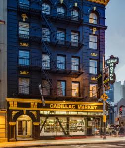 Bygningen som hotellet ligger i