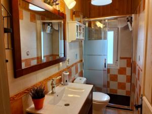 Koupelna v ubytování Apartamento La Alcancía
