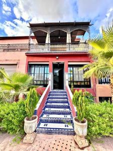 Budova, kde se vila nachází