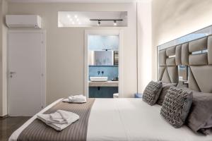 Postel nebo postele na pokoji v ubytování D'ossuna66 Classic