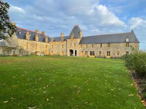 Zahrada ubytování Domaine du Manoir de Vains