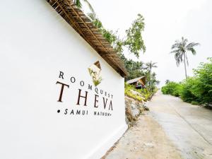 RoomQuest THEVA Resort Koh Samui外面的花园