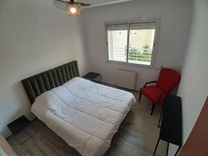 Postel nebo postele na pokoji v ubytování Quiet inn Lac 2 with 3 bedrooms