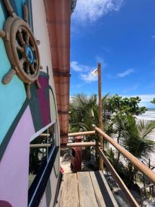 vista dal ponte di una nave da crociera di Vila dos Gnomos Paraíso Místico Pé na Areia a Ilhéus Altre 47 foto