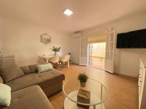 TV a/nebo společenská místnost v ubytování Sánchez Home, Pleno Centro