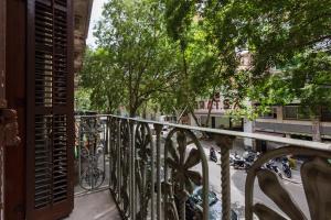 Balkón alebo terasa v ubytovaní AB Casanova Apartment