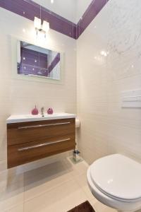 Kúpeľňa v ubytovaní Gdańskie Apartamenty - Apartamenty na Świetego Ducha z 2 sypialniami + 34 fotografií