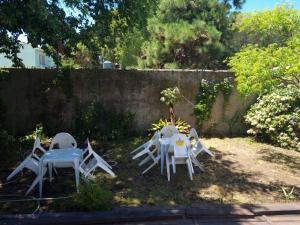 Κήπος έξω από το Hosteria Quime