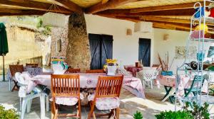 Χώρος καθιστικού στο Affittacamere Villa Flores