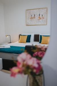 Postel nebo postele na pokoji v ubytování Hotel Brcko Gas Doboj