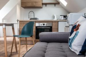 Η κουζίνα ή μικρή κουζίνα στο Appartement moderne avec parking +3 φωτογραφίες
