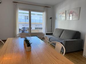 Ein Sitzbereich in der Unterkunft Agi Sant Jordi