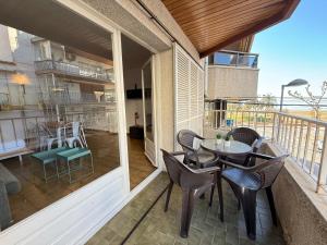 Ein Balkon oder eine Terrasse in der Unterkunft Agi Sant Jordi