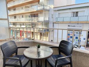 Ein Balkon oder eine Terrasse in der Unterkunft Agi Sant Jordi