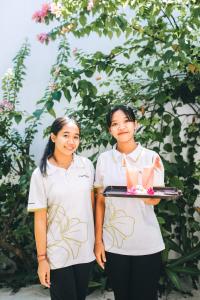 Hosté ubytování Frangipani Fulhadhoo