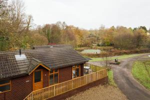 Gallery image of Tranquil Lakeview Lodge near Narberths Charm in Pembrokeshire