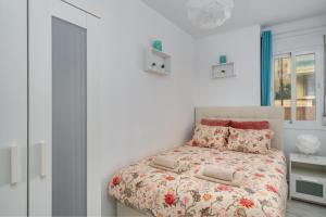 Posteľ alebo postele v izbe v ubytovaní Nice apartments 20 meters from the beach