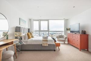 Posezení v ubytování Serene Waterfront Rooms - ExCel