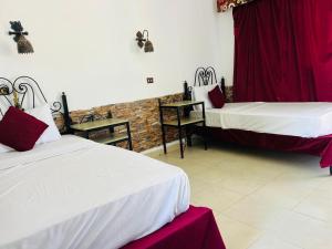 Krevet ili kreveti u jedinici u okviru objekta sphinx resort dahab