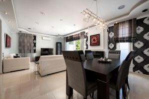 Χώρος καθιστικού στο Luxury Villa Alexandros Corfu