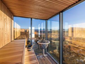 Balkón nebo terasa v ubytování ÖÖD Hekla Horizon - Mirror Houses