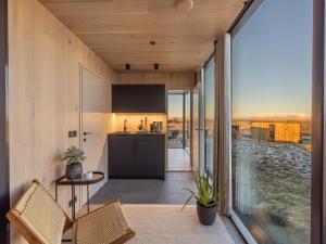 Kuchyň nebo kuchyňský kout v ubytování ÖÖD Hekla Horizon - Mirror Houses