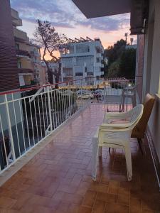 Balkón alebo terasa v ubytovaní Residence Serapo Gaeta
