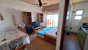 En eller flere senge i et værelse på villa gesell