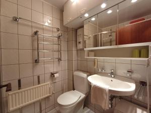 Ένα μπάνιο στο Apartment Barbara in Maishofen