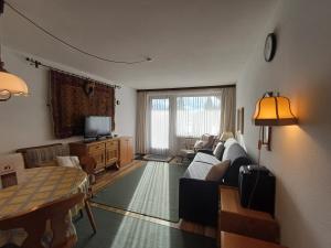 Χώρος καθιστικού στο Apartment Barbara in Maishofen