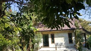 Zahrada ubytování Pai Klang Vieng
