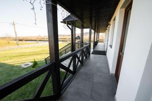Balkón nebo terasa v ubytování Casa Andra
