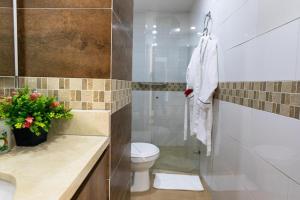 Koupelna v ubytování Libertg Hotels Spa Medellin