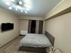 Voodi või voodid majutusasutuse Tamuna Apartment In New Gudauri - Block 3 - N315 toas