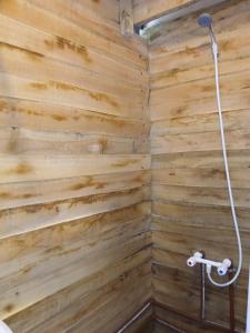 Koupelna v ubytování Domo Naranja