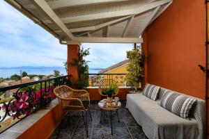 Balkón nebo terasa v ubytování Seaview Cottage - Calmare