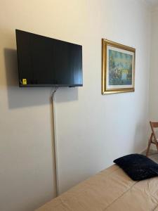TV a/nebo společenská místnost v ubytování Alloggio turistico FRANCY HOME