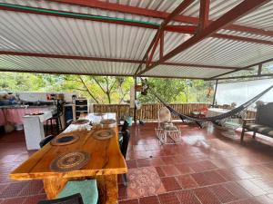 Un lugar para sentarse en Posada Lili