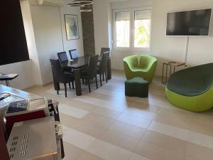 Posezení v ubytování Ferienwohnung Zadar-City