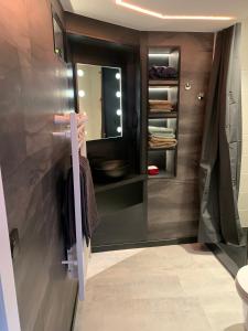 Koupelna v ubytování A labri du vent