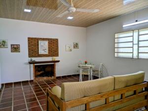 Posezení v ubytování Un Oasis Natural a Minutos de Asunción