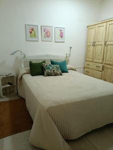 Postel nebo postele na pokoji v ubytování Hormiga VIAJERA