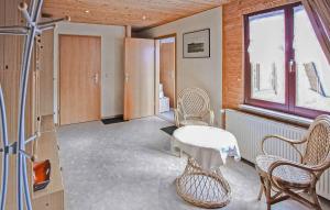 Χώρος καθιστικού στο Ferienwohnung Altenkirchen