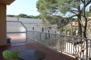 Balkón alebo terasa v ubytovaní Hostal La Fosca