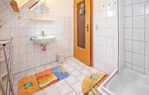 Koupelna v ubytování Ferienwohnung Userin